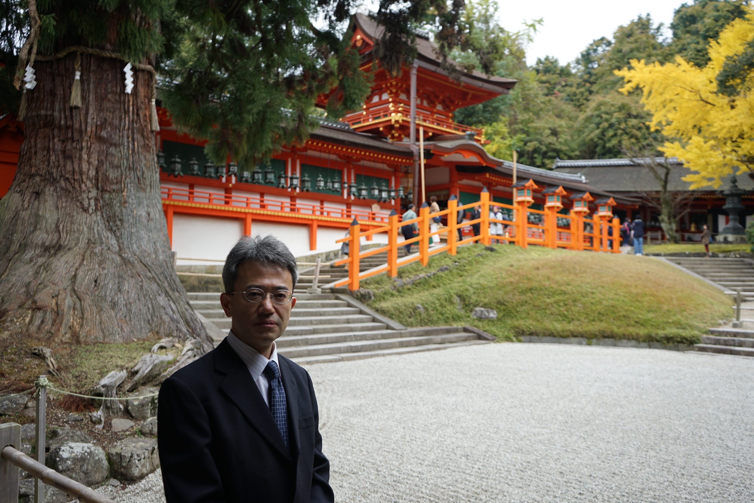 ご案内くださった秋田さん